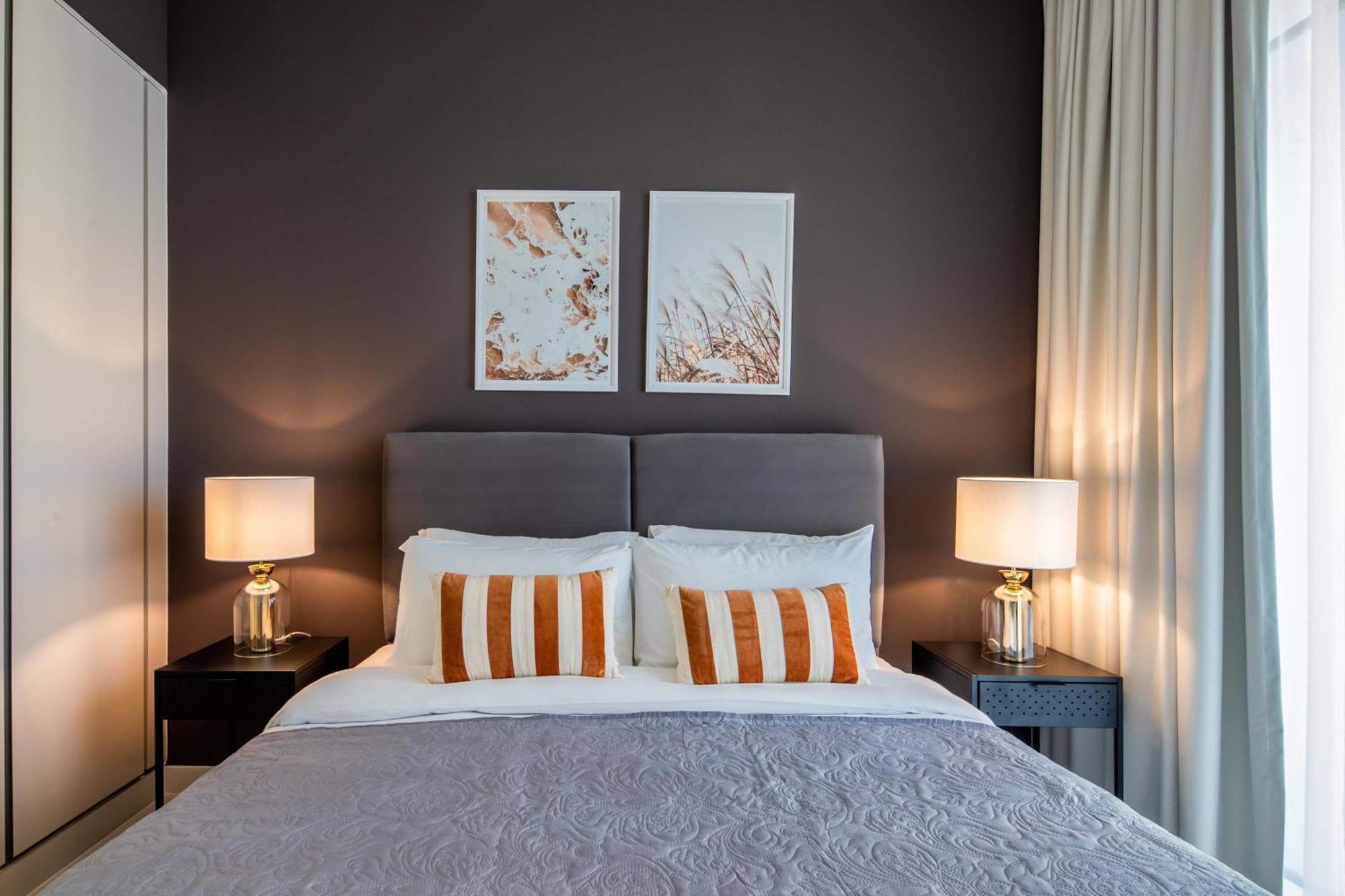 Silkhaus Palm View 1Bdr With Private Beach In Emaar Beachfront Dubai Esterno foto