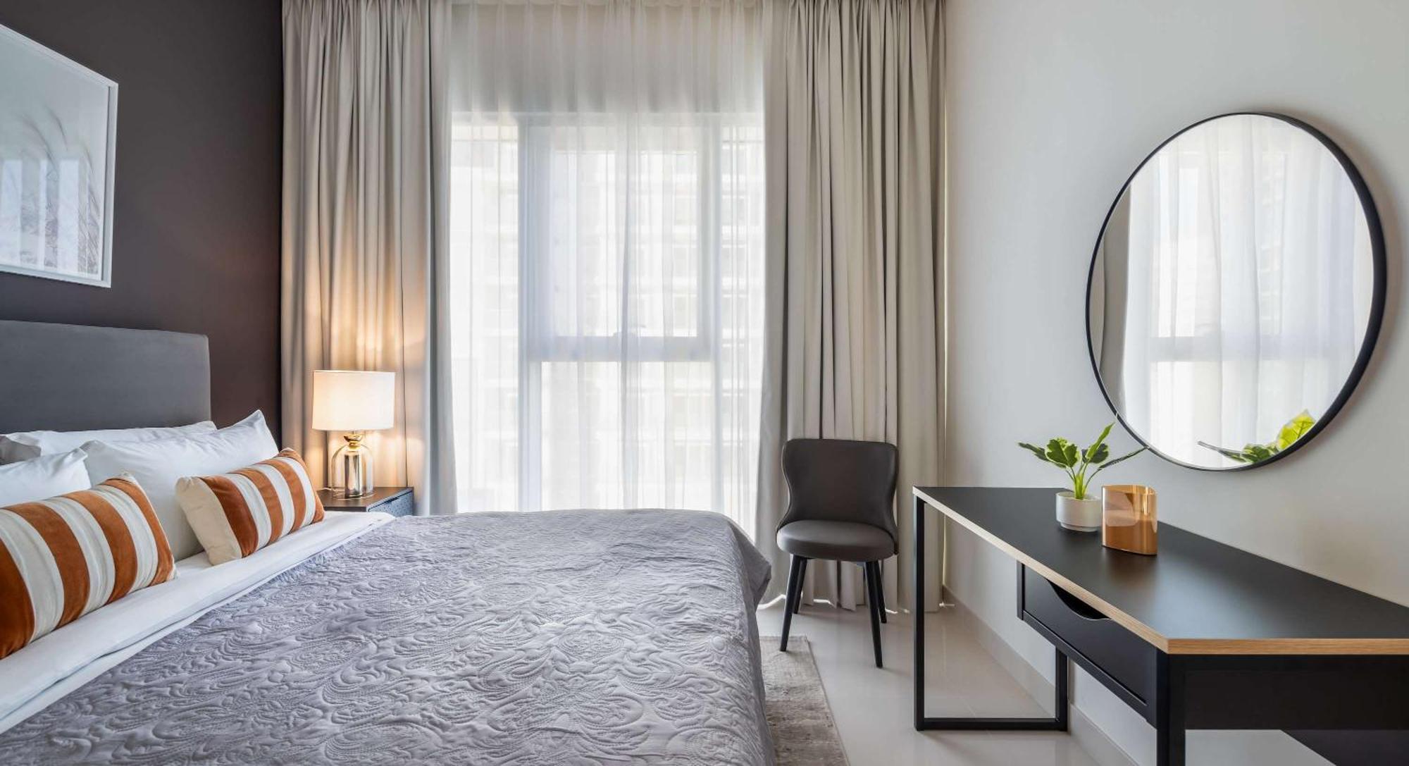Silkhaus Palm View 1Bdr With Private Beach In Emaar Beachfront Dubai Esterno foto